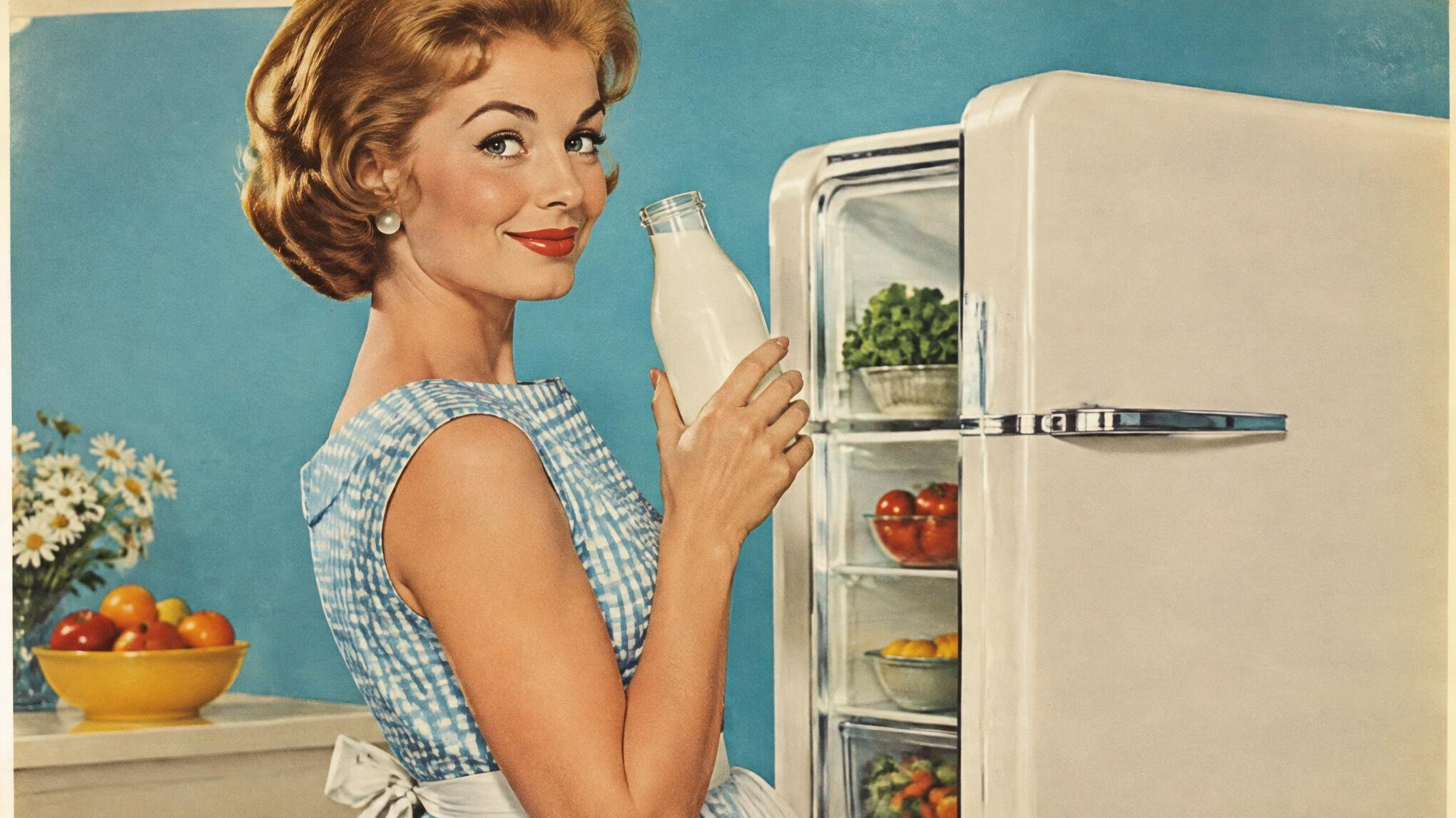 retro 1960s ad campaign